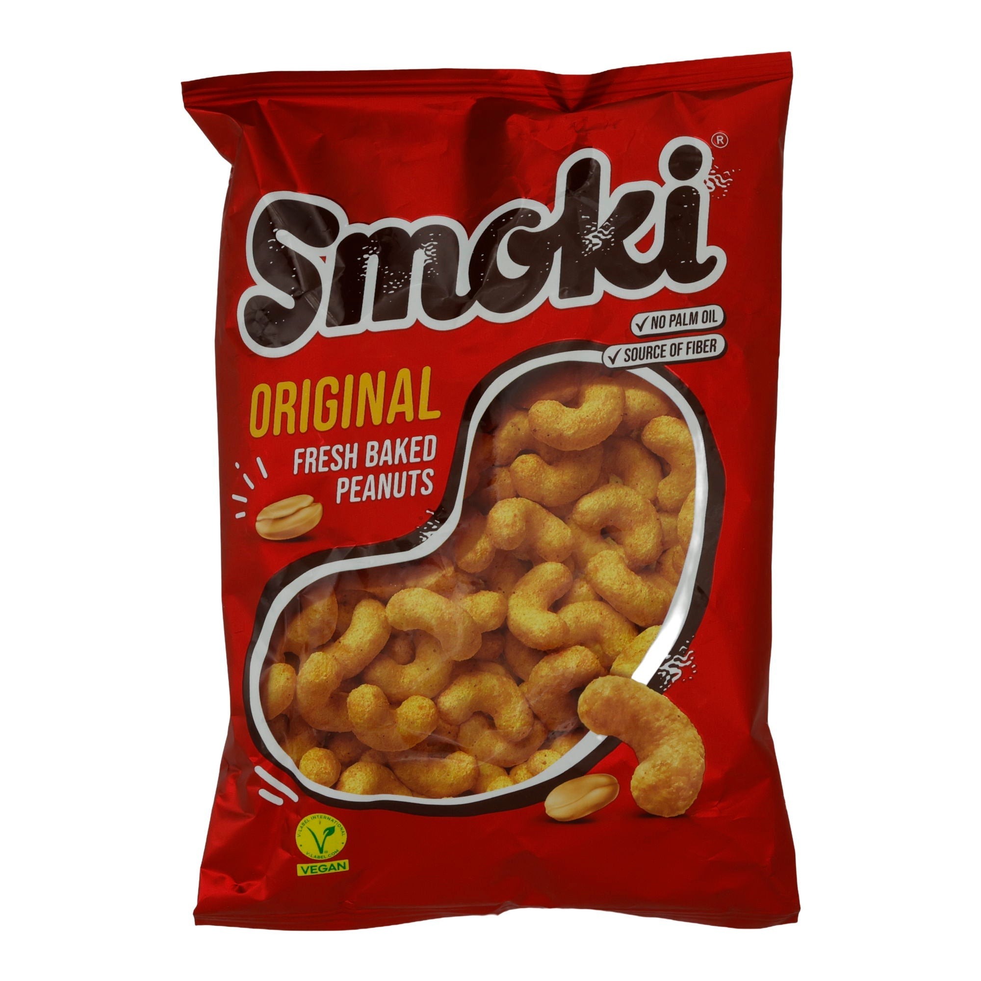 Maisflips Smoki | Original | Knusprig, ofengebacken, ohne Palmöl | 50 g STARK